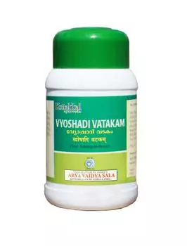 Вьешади Ватакам (100 г), Vyoshadi Vatakam, Kottakkal Ayurveda