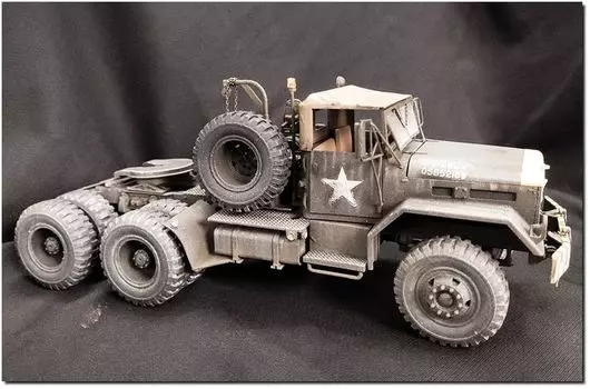 Вьетнам Hobby Link Американский тягач M123A1C Полный комплект из смолы HL0501 1/35