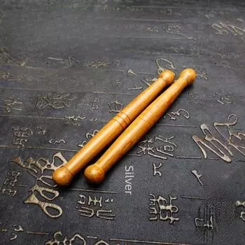 Вьетнамская ароматная деревянная массажная палочка - универсальный акупунктурный и меридиональный массажер Sandalwood acupuncture stick