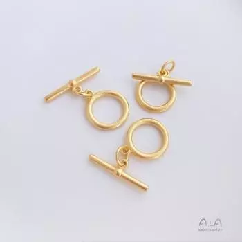 Вьетнамская застежка-пряжка Sajin Clover OT с сохранением цвета для самодельных украшений