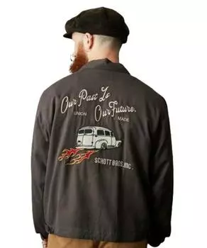 ВЬЕТНАМСКАЯ КУРТКА НАШЕ ПЕРО - НАШЕ ПРОШЛОЕ Вьетнамская куртка Наше перо - наше прошлое XL 410 Уголь [Schott] [Schott] Мужская 782-4252007