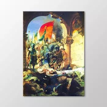 Въезд Фатиха Султана Мехмета в Стамбул 1876 Живопись