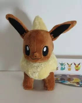 В комплект входит бирка Eevee из коллекции Pokemon Center Limited