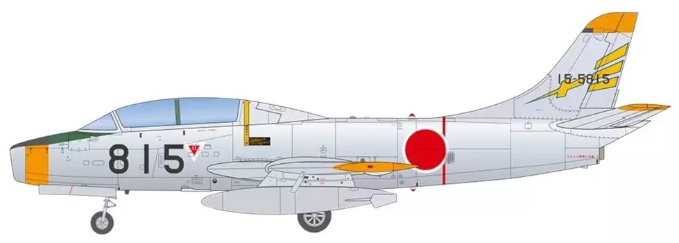 В комплект входит маска Platz Air Force Natural Metal Liver Mask, пластиковая модель 1/72 Self-Defense T-1A 60 AC-68MS