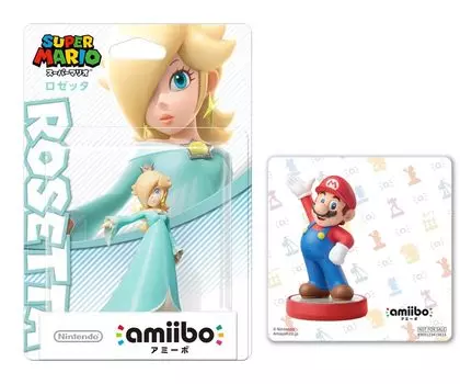 В комплект входит наклейка amiibo Rosetta Mario Original (Супер Серия) [Бонус]