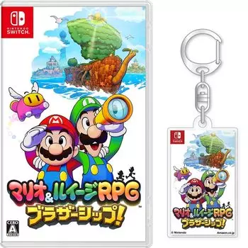 В комплект входит оригинальный акриловый брелок Mario Luigi RPG Switch и Brothership! - [Бонус]