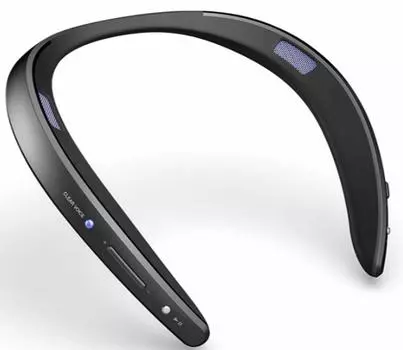 В комплект входит передатчик Sharp Bluetooth Беспроводная колонка для телевизора Совместимость с повседневной водонепроницаемостью AQUOS Sound Partner (черный) (Эквивалент IPX4)