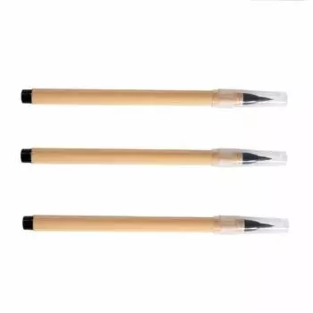 В комплект входят 3 ручки-кисти для копирования чернил.