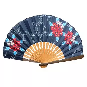 В комплекте оригинальный летний веер [Osaka Choseido], женский, стильный, деловой, коробка, (одеколон (военно-морской флот))