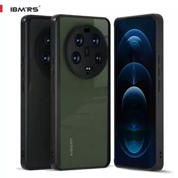 (В комплекте ремешок на запястье)Чехол IBMRS для Xiaomi 13 Ultra, прозрачный жесткий чехол и мягкая рамка из ТПУ с подушкой безопасности, противоударный чехол для телефона for phone series(6.7 ) прозрачный