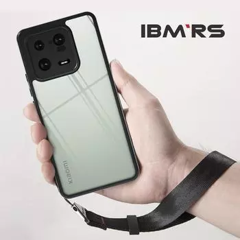 (В комплекте ремешок на запястье)Чехол IBMRS для Xiaomi 13pro, камуфляжный противоударный прозрачный чехол для телефона XIAOMI 13 Pro прозрачный