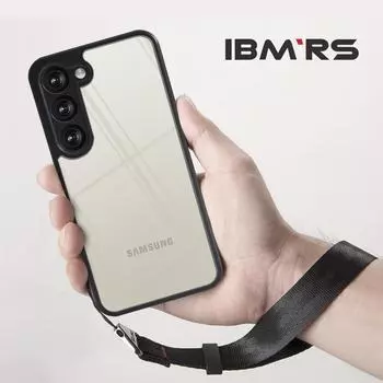 (В комплекте ремешок на запястье)Чехол IBMRS для Samsung Galaxy S23, камуфляжный жесткий чехол с подушкой безопасности, ударопрочный прозрачный чехол для камеры и экрана for phone series(6.1 )