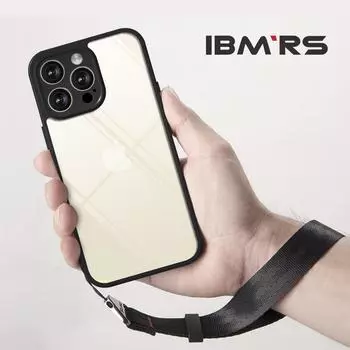 (В комплекте ремешок на запястье)Чехол IBMRS для Apple iPhone 14 pro max 6,7 дюйма, прозрачный, твердый, с камуфляжным принтом и гибкой рамкой из ТПУ, противоударный чехол для телефона for iphone14ProMax(6.7 )