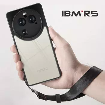 (В комплекте ремешок на запястье)Чехол IBMRS для Oppo Find X6, камуфляжный ПК с жесткой задней крышкой, мягкими краями, подушкой безопасности, ударопрочный, прозрачный чехол для телефона for phone series(6.7 )