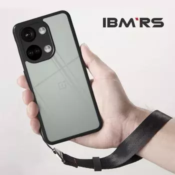 (В комплекте ремешок на запястье)Чехол для Ace 2V/Nord 3 5G, прочный чехол из поликарбоната с мягкими краями, устойчивый к отпечаткам пальцев, ударопрочный прозрачный защитный чехол для задней крышки for phone series(6.7 )