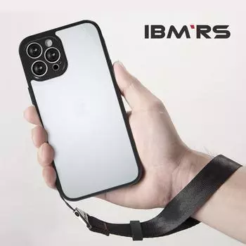 (В комплекте ремешок на запястье)Чехол IBMRS для Apple iPhone 11 Pro Max, простой прозрачный защитный чехол для телефона