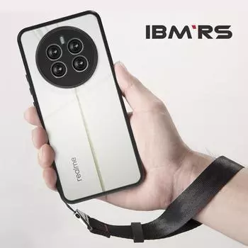 (В комплекте ремешок на запястье)Чехол IBMRS для Realme Narzo 70 Pro 5G, предотвращает случайные падения, нескользящий, антижелтый, прозрачный чехол для телефона с камуфляжным принтом Art Camo