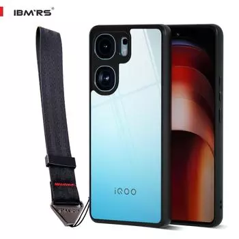 (В комплекте ремешок на запястье)Чехол IBMRS для vivo iQOO Neo9S Pro, прозрачный камуфляжный матовый противоударный защитный чехол Art Camo