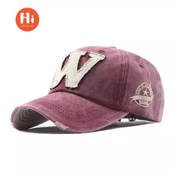 В наличии новые корейские версии модных мужских и женских солнцезащитных шляп, летних солнцезащитных шляп, шляп с буквой W, старых кепок. adjusable