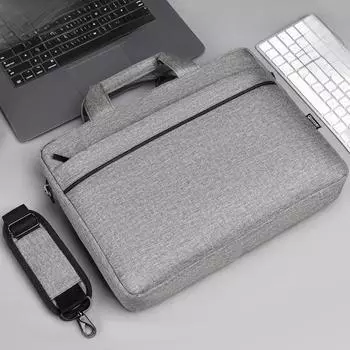 В наличии сумка для ноутбука 15,6 деловой портфель для Apple, Lenovo, Xiaomi 15.6 inch светло-серый