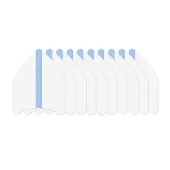 V-образная лента для подтяжки бедер, бесшовная, против натирания и потоотделения, невидимая пленка для подтяжки бедер, для повышения производительности мышц и подтяжки кожи 10pcs