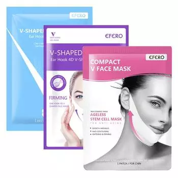 V-образная маска для лица, подтягивающая, подтягивающая маска для лица, V-образная подтяжка шеи, наклейка для похудения, уход за кожей, двойной лифтинг, отшелушивающий подбородок
