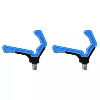 V-образная подставка для удочки, держатель для удочки, головка для рыбалки на байдарке, лодке (синий) *Великобритания