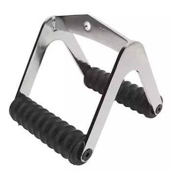 V-образная ручка, хромированная V-образная тяга, аксессуары для гребных тренажеров, силовое оборудование для верхней части тела для Ho