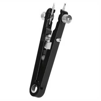 V-образный браслет для часов, плоскогубцы с пружинным стержнем, инструмент для замены пружинного стержня, инструмент для удаления ремешка для часов, инструмент для снятия ремешка для часовщиков чёрный