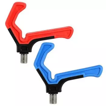 V-образный держатель для рыболовной удочки, универсальный держатель для удочки, износостойкий для пресной и соленой воды синий