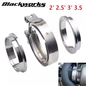 V-образный хомут с фланцем «папа-мама» комплект турбонаддува перепускной клапан V-образный турбонаддув выхлопные трубы автомобильные аксессуары TP-1011A