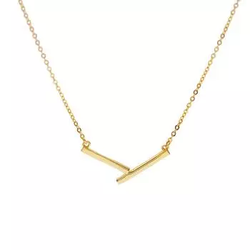 V-образный кулон ключичная цепочка ожерелье фригидный стиль темперамент новый V-образный кулон ключичная цепочка ожерелье фригидный стиль новый стиль