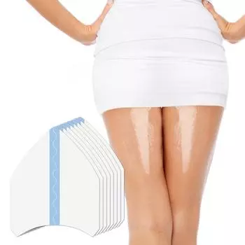 V-образный пластырь на бедро с барьером для пота, предотвращающим трение, эластичной ногой и мягким снятием давления. Часто используется для случайных привязанностей. One Size белый