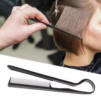 V-образный расческа для выпрямления волос складной домашний салон женский выпрямитель для волос распутывание розы красного