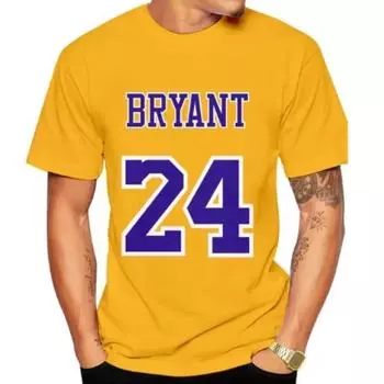 В память о звезде баскетбола Коби Брайанте. 23 Футболка с 3D-принтом, мужская, с короткими рукавами M