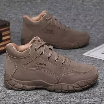 В продаже имеются мужская повседневная студенческая спортивная обувь, новые модные ботинки Martin с низким голенищем, модная и универсальная рабочая обувь. 39 чёрный