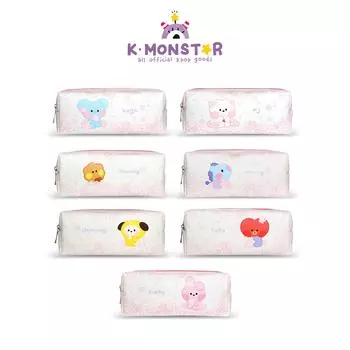 [В РУКЕ] BT21 minini CHERRY BLOSSOM Пенал