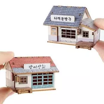 В то время, комплект для сборки дерева Mini Park Sanghoe + Narae Munbanggu, Корея, 3D-пазл