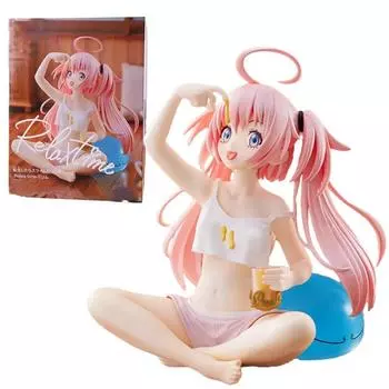В тот раз я перевоплотился в слизи Мирим, фигурка девушки из аниме, время отдыха, фигурка Мирим, Коллекционная модель, игрушки-куклы no box