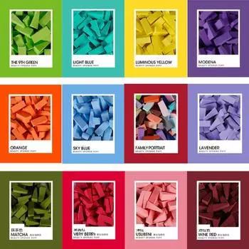 В упаковке/50 спонжей для макияжа, пудры, Gigante для косметички для женщин, наборы для макияжа, спонжи для макияжа, аксессуары для красоты