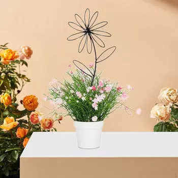 Вьющаяся опора для цветочных горшков, декоративных решетчатых растений и овощей L