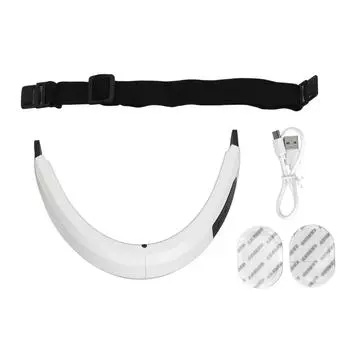 V-устройство для похудения лица, микротоковый интеллектуальный красочный светильник, нагревательный вибрационный пояс для лифтинга лица f