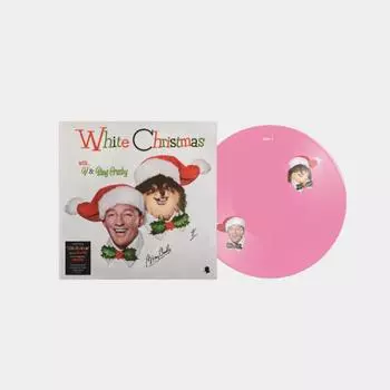 V x Bing Crosby Белый Рождественский Ярко-Розовый Picture Disc 12 Single