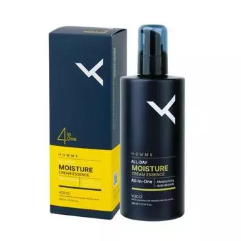 VACCI Homme 4in1 Увлажняющая крем-эссенция на весь день «все в одном», 300 мл VACCI