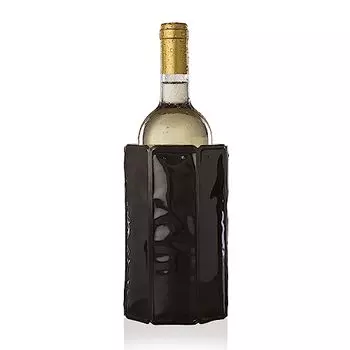 Vacu Vin Active Wine Cooler - Flexible Insulated Chiller For Standard Size Bottles - Keeps Drinks Refreshingly Cold - Durable & Easy To Use - Premium