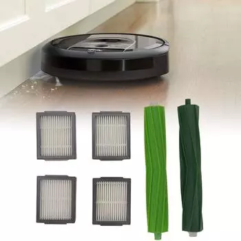 Vacuum Cleaner Replacement Parts for I7 E5 E6 I3 with Main Roller Brushes Filters Vacuum Cleaner Accessories