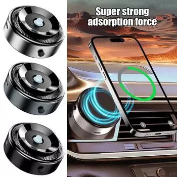 Vacuum Magnetic Phone Holder Newly Upgraded Car Phone Charging Type-c/wireless And Holder Adsorption Genuine Reliable Produ E6i2