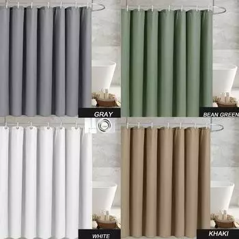 Вафельная занавеска для душа, занавеска для ванной комнаты, тканевая занавеска для душа с сотовым рисунком и вафельным плетением, занавеска для душа в ванной комнате, 71 x 71 дюйм белый