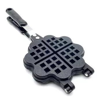 Вафельница для газа Металл Газ чёрный