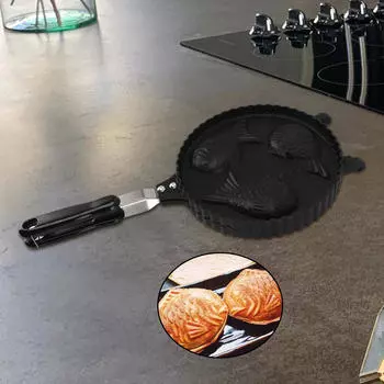 Вафельница, кухонная посуда для выпечки блинов с антипригарным покрытием